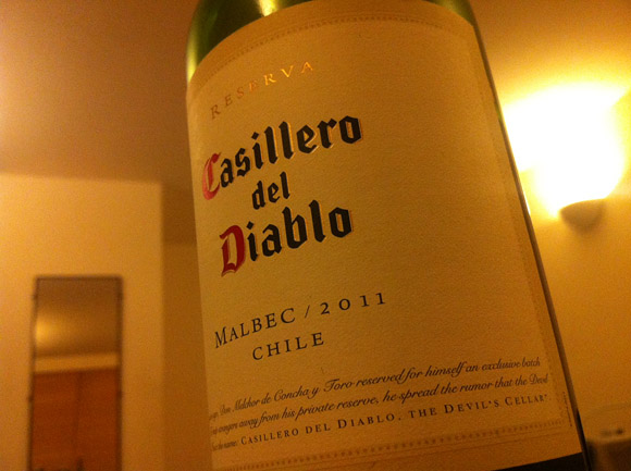 Wise up and smell the Casillero del Diablo