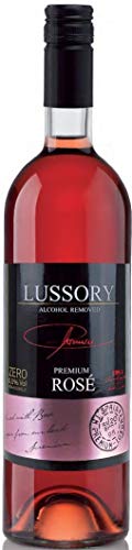 Lussory Premium Rose Alcohol Removed 0.0{242cb032958b6afdab6dfce0d3fbcd4d1271af951227e9e918022bc1c5f4275c} Dealcoholized Rose Alternative From Spain, Low Calories, Low Sugar, Halal Certified (750ml, 1 Bottle)