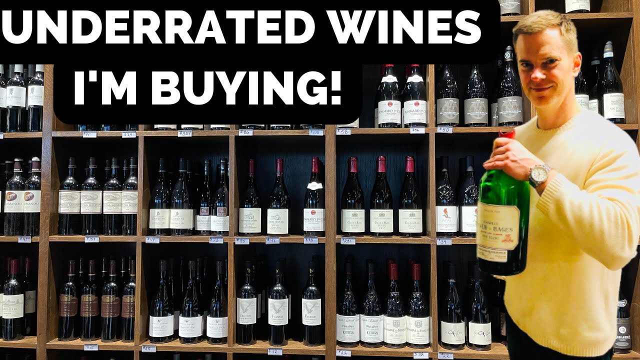 8 UNDERRATED Wines I'm Buying NOW (Wine Collecting)