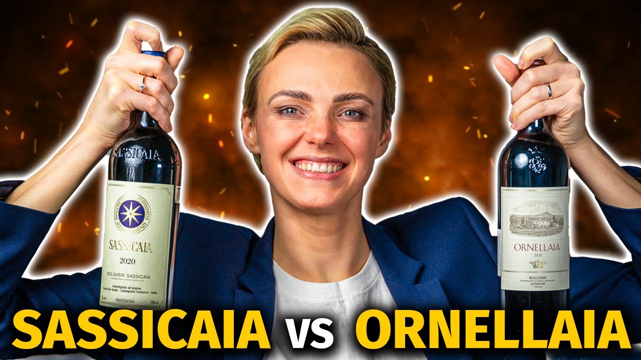 SASSICAIA vs ORNELLAIA: Are These $300 SUPER TUSCAN Wines Really Worth the Hype?